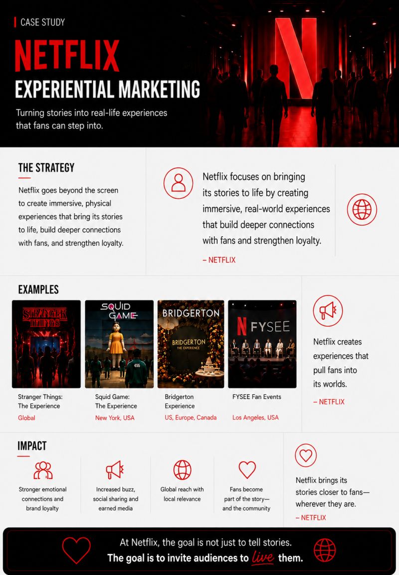 Netflix Perfected Experiential Marketing
